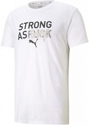 Футболка Puma Performance Slogan SS Tee 52014902 2XL білий