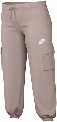 Штани Nike CLUB FLC PANT CARGO PLUS DV5083-601 р. 1X рожевий
