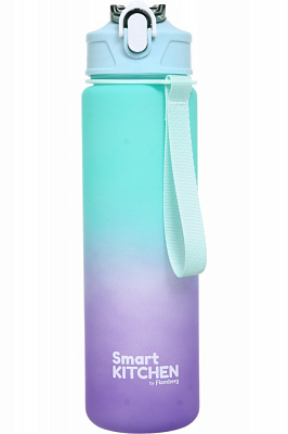 Бутылка для воды Smart Kitchen by Flamberg Gradient 750 мл фиолетово-голубой
