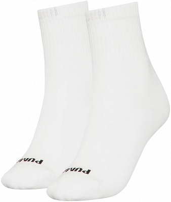 Носки Puma PUMA WOMEN HEART LOGO SHORT CREW 2P 93855501 р.39-42 белый