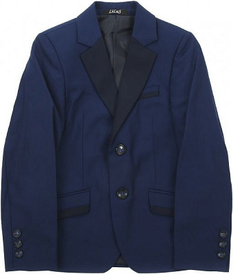 Костюм школьный LILUS тк.1410 р.116 синий 217/2 мод.13 