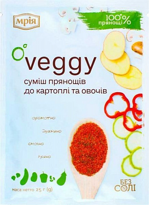 Суміш прянощів для картоплі та овочів 25 г ТМ Мрія