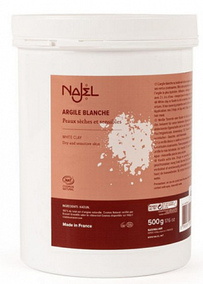 Глина Najel Белая 500 г