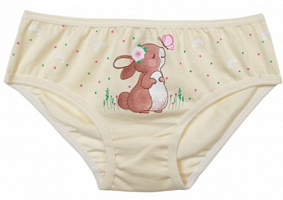 Труси для дівчаток KOSTA р.146–152 молочний/із принтом 1990-8