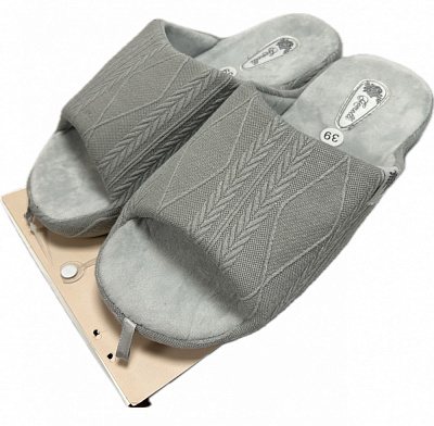 Капці домашні Gemelli Ніжність р.37 сірий