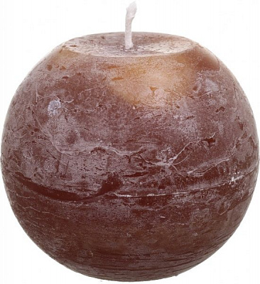 Свеча Шар Каштановый