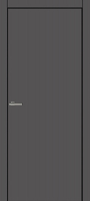 Дверне полотно ОМіС FLAT 01 B (з фрезеруванням п/з 96/85) ПГ 700 мм турмалін
