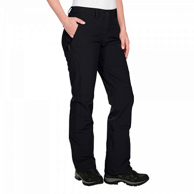 Брюки Jack Wolfskin ACTIVATE WINTER PANTS WOMEN 1500072-6001 р. 40 черный