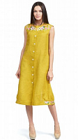 Платье Эдельвика 577-20/00 желтая р. M желтый 