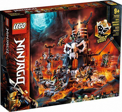 Конструктор LEGO Ninjago Подземелье колдуна-скелета 71722