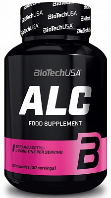 Карнітин BioTechUSA Жироспалювач Biotech ALC 60 caps 700 г 60 капс.