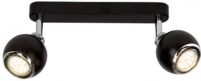 Спот Brilliant Ina G77729/06 LED 2x3 Вт чорний