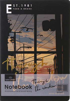 Блокнот City light 21х14,5 см Mikirei