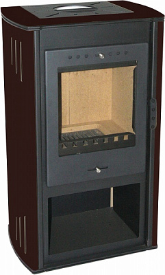 Піч-камін Alaska Хомер-1 коричневий