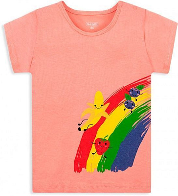 Футболка GABBI FT 20-14-2/1 Туті-Фруті р.92 помаранчевий 12166