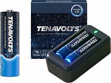 Аккумулятор TENAVOLTS Lithium 1,5 В с зарядным устройством AA (R6, 316) 2 шт. (731) 