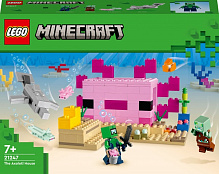 Конструктор LEGO Minecraft Дім-Аксолотль 21247
