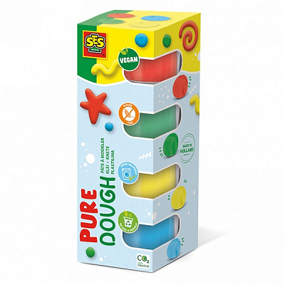 Ігровий набір SES незасихаюча маса для ліплення колорит Feel good dough 00511S