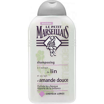 Шампунь Mareseillais Льон і молочко солодкого мигдалю 250 мл