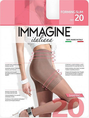 Колготки женские Immagine Forming Slim Forming Slim 20 Den Fusion р. 2 коричневый 1 шт. 