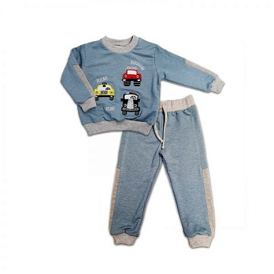 Костюм Danaya с вышивкой р.98 синий ГЗ-18 