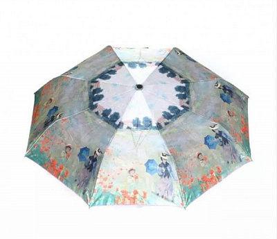 Парасолька AVK 178-12 Дикі маки поблизу Аржантея зелений