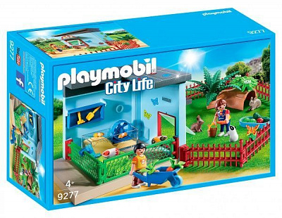 Конструктор Playmobil Приют для маленьких зверей 9277
