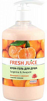 Крем-гель для душа Fresh Juice Tangerine & Awapuhi 750 мл