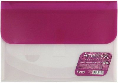 Папка-конверт А4 на 4 відділення 1429-13-a прозрачная Axent