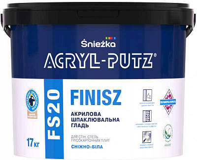 Шпаклевка Sniezka ACRYL-PUTZ FS20 17 кг