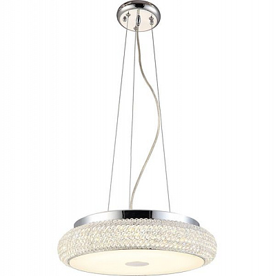 Люстра світлодіодна Altalusse LED-модуль 1x24 Вт хром 2949