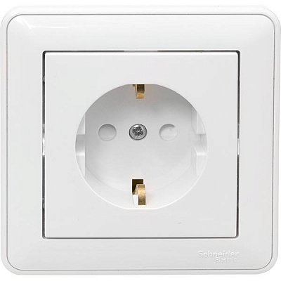 Розетка W-59 RS16-152-18 белая