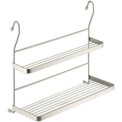 Полиця двоярусна Lemax Mix матовий нікель