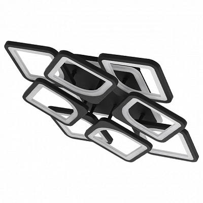 Светильник светодиодный Hopfen 96 Вт черный 3000-6000 К SIRIUS 132 BK RGB 