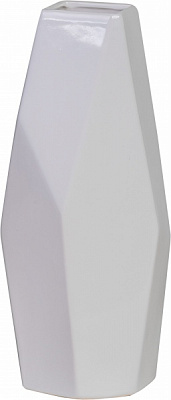 Ваза керамическая Eterna 2503-31 31 см белый глянец 