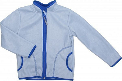 Кофта для дівчаток Luna Kids флісова р.116 блакитний