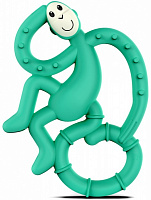 Прорезыватель Matchstick Monkey Обезьянка маленькая танцующая зеленая 10 см (MM-МMT-008)