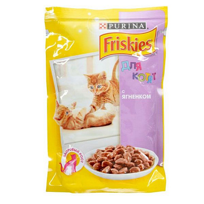 Корм Purina Friskies junior з ягням в підливі 100 г