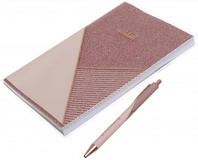 Набор книга для запису + ручка шариковая