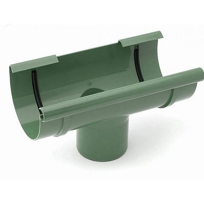 Воронка желоба Bryza 125/90 мм зеленый 