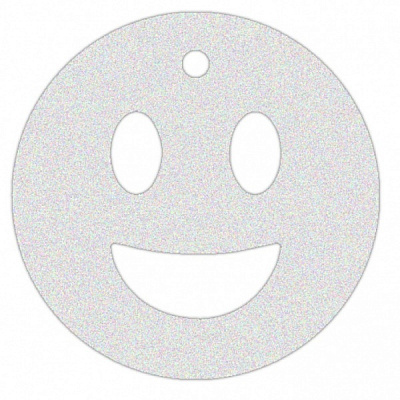 Брелок светоотражающий MAXGROUP Смайлик NM-298