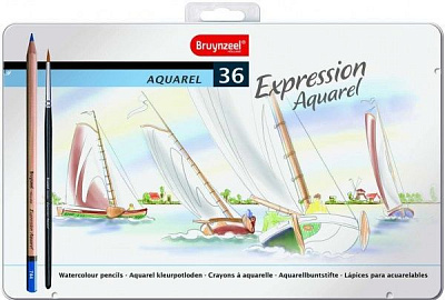Олівці акварельні EXPRESSION 36 шт. Bruynzeel