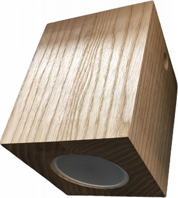 Світильник точковий Iterna Ceiling LW008 куб 30 Вт GU5.3 дерево