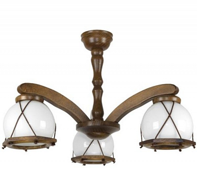 Люстра Edylit Rzemyk 152/9 дуб