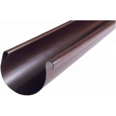Желоб водосточный PROFiL 130 мм 3 м коричневый 