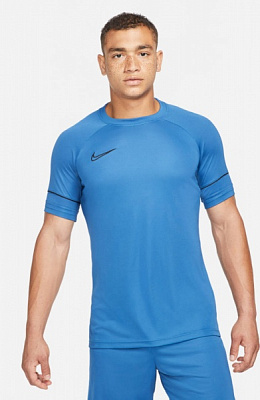 Футболка Nike M NK DF ACD21 TOP SS CW6101-407 р.M темно-синій