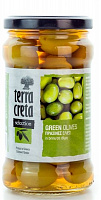 Оливки зелені 160 г Terra Creta