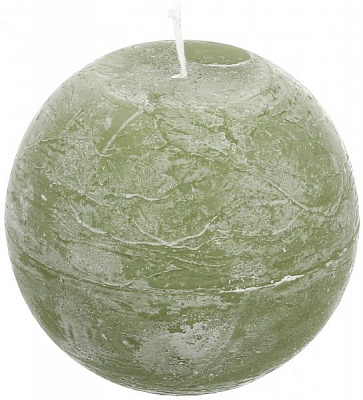 Свічка Шар Трав'янисто-зелений (6,3)),Bo-10 Candy Light