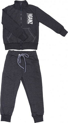 Спортивний костюм Маленькие люди для хлопчика р.128 графіт