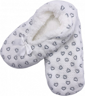 Капці домашні La Nuit Серця р. 36/37 айворі